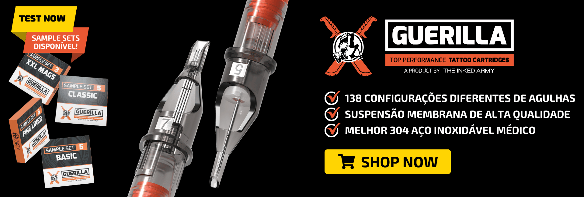 Guerilla Tattoo Cartridges
