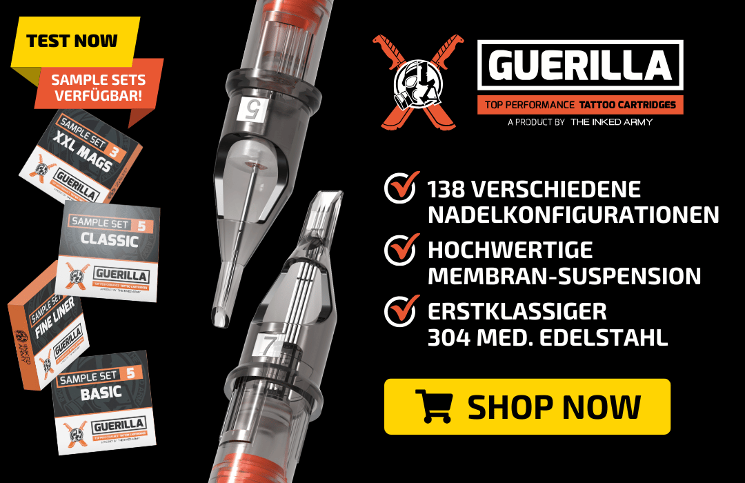 Guerilla Tattoo Cartridges