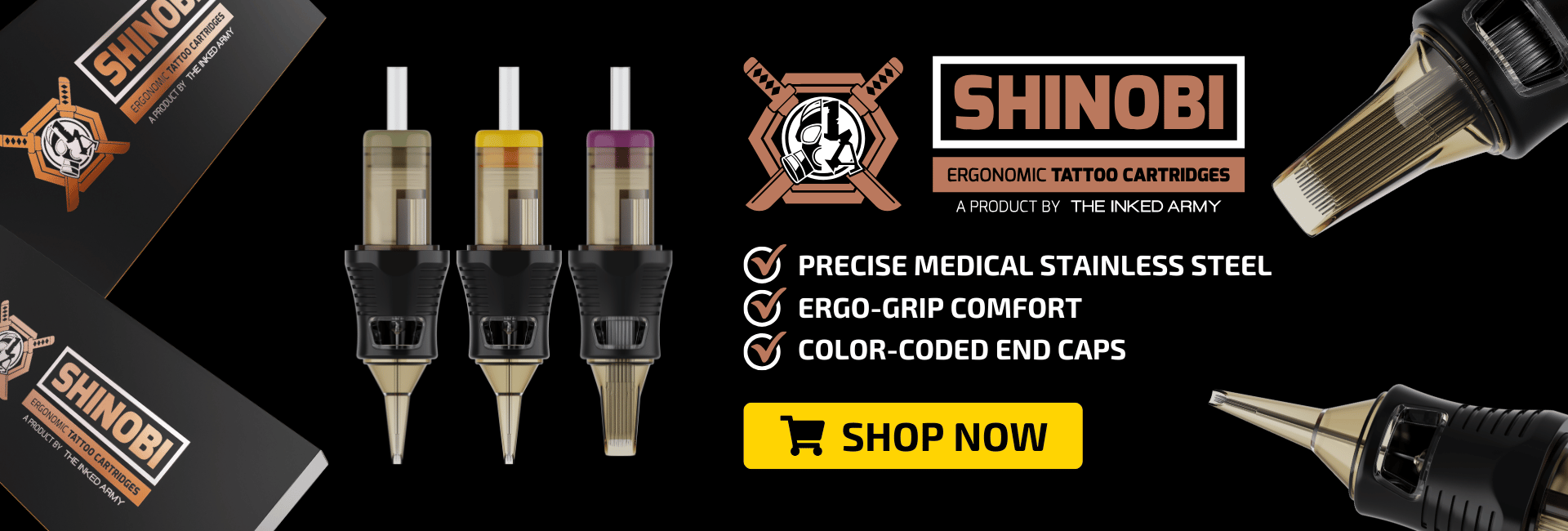 The Inked Army Tattoo Cartridges SHINOBI