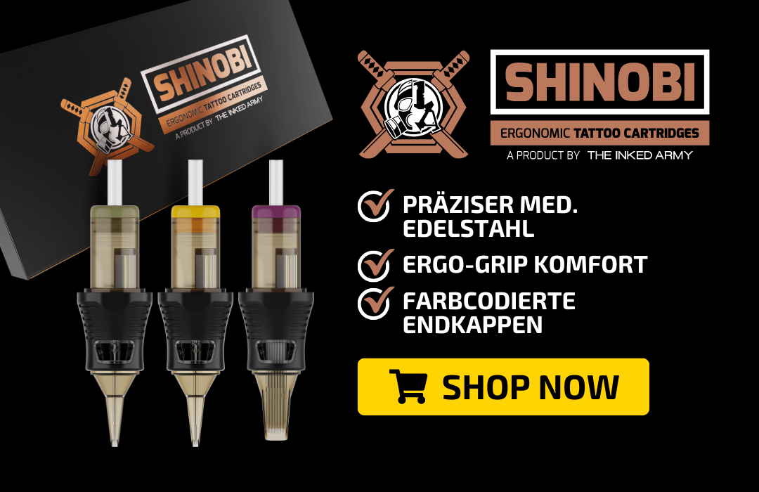 The Inked Army Tattoo Cartridges SHINOBI