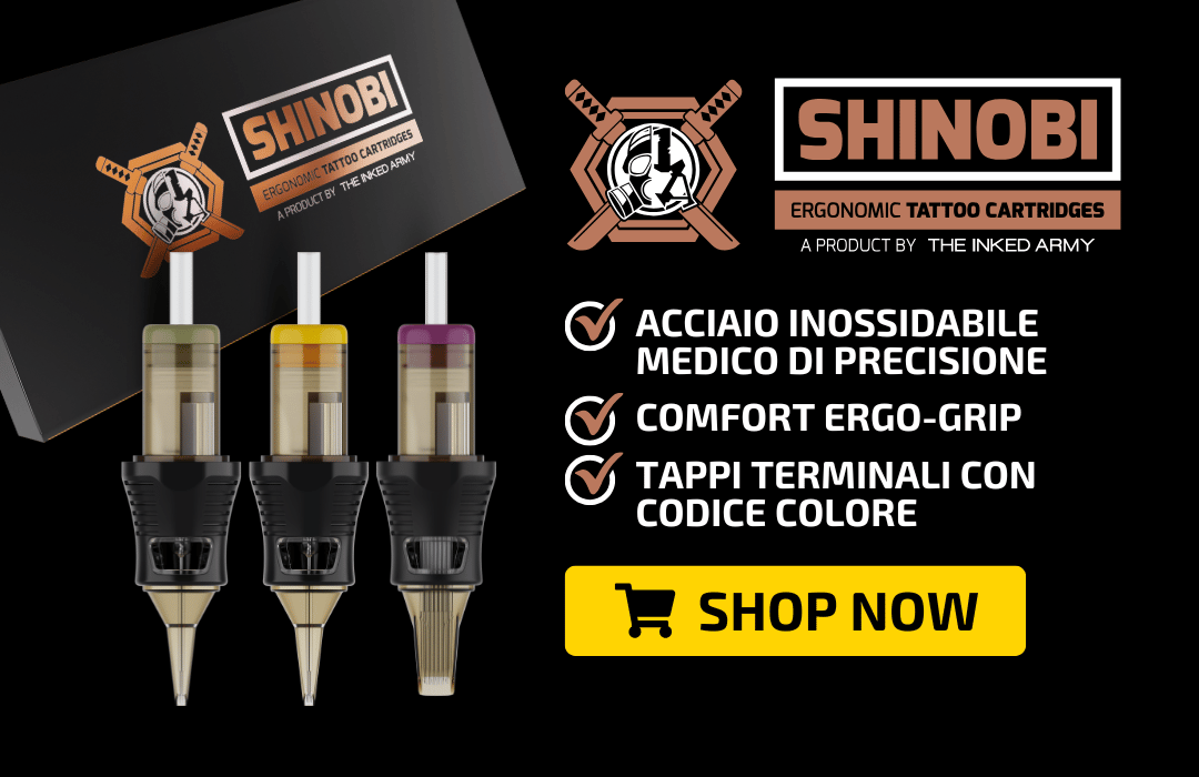 The Inked Army Tattoo Cartridges SHINOBI