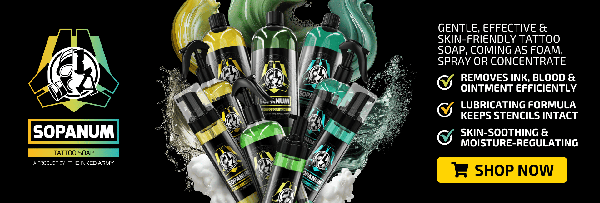 The Inked Army Sopanum - Tattoo Soap