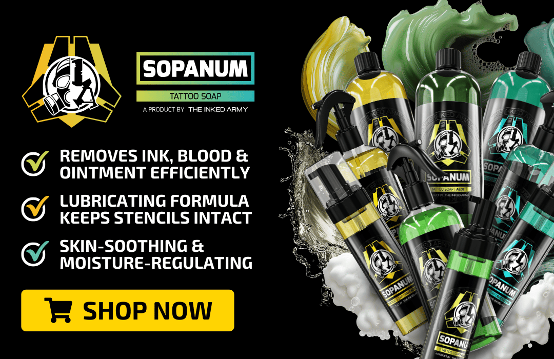 The Inked Army Sopanum - Tattoo Soap