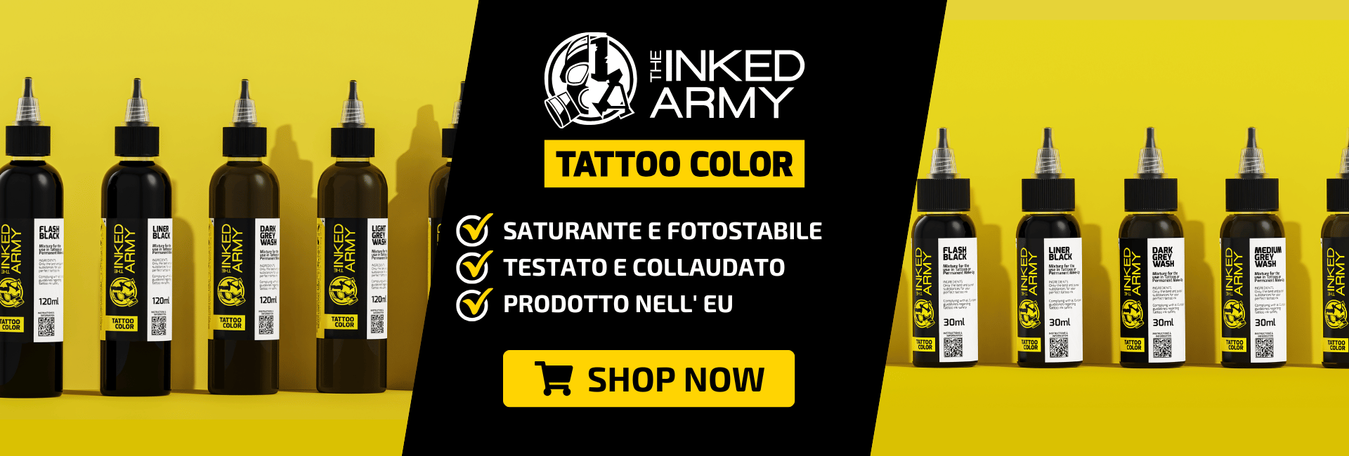 The Inked Army Tattoo Colors