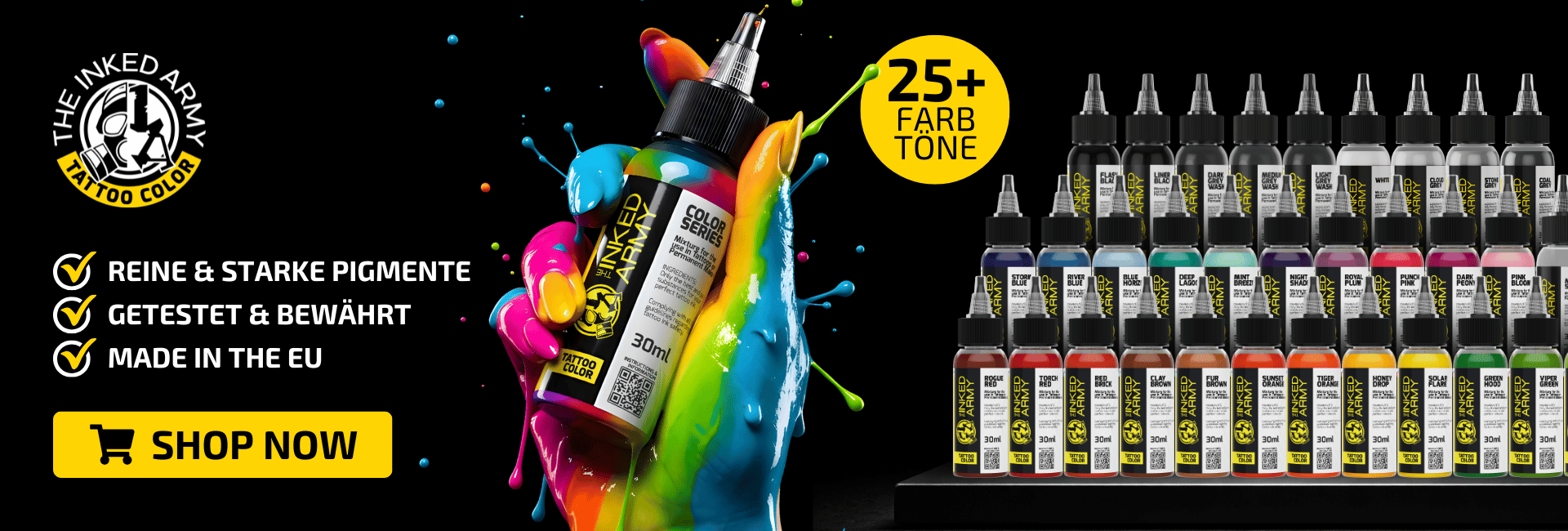 The Inked Army Tattoo Colors