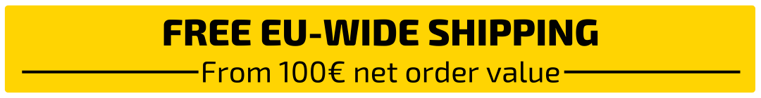free eu-wide shipping from 100€ net order value
