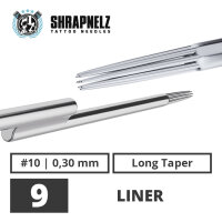 THE INKED ARMY - Shrapnelz Tattoo Nadeln - 9 Liner -...