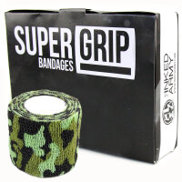 THE INKED ARMY - Supergrip - Impugnatura per bende - 5 cm - Camo Tundra confezione da 12