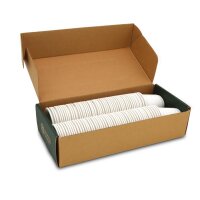 THE INKED ARMY - Papierbecher - Kompostierbar und Biologisch abbaubar - 130 ml - 100 Stk/Pack