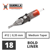 THE INKED ARMY - Guerilla Tattoo Cartridges - 18 Bold...