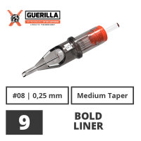 THE INKED ARMY - Guerilla Tattoo Cartucho - 9 Bold Liner...