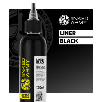 THE INKED ARMY - Colore per tatuaggi - Liner Black