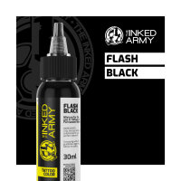 THE INKED ARMY - Colore per tatuaggi - Flash Black