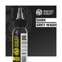 THE INKED ARMY - Colore per tatuaggi - Dark Grey Wash