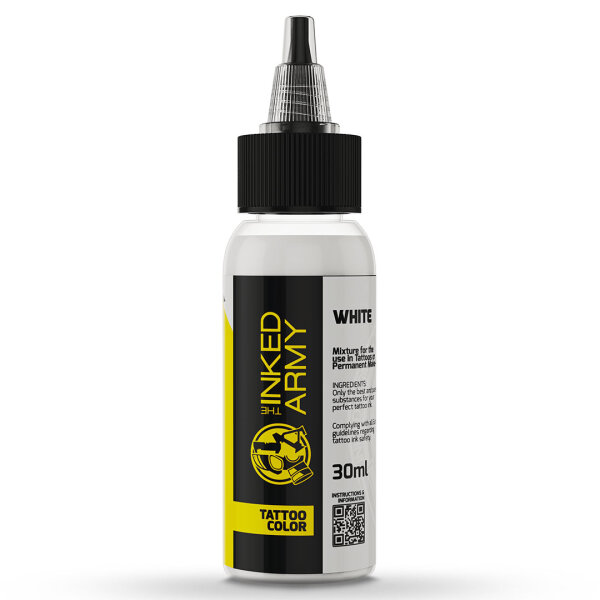 THE INKED ARMY - Tattoo Color - White - 30 ml