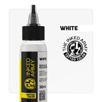 THE INKED ARMY - Tattoo Color - White - 30 ml