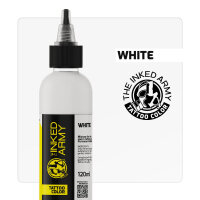 THE INKED ARMY - Tattoo Color - White - 120 ml