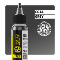 THE INKED ARMY - Tattoo Color - Coal Grey - 30 ml