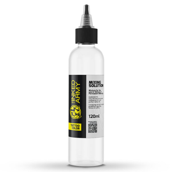THE INKED ARMY - Tattoo Ink Dilution - Mixing Solution - 120 ml