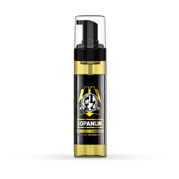 THE INKED ARMY - Sopanum Calendula - Tattoo Soap - Ready to Use Foam - 3 x 200 ml