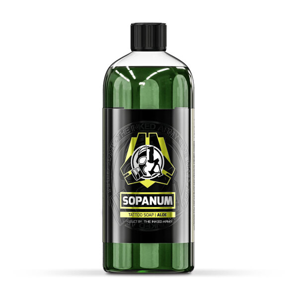 THE INKED ARMY - Sopanum Aloe - Tattoo Soap - Konzentrat 1:10 - 3 x 1000 ml