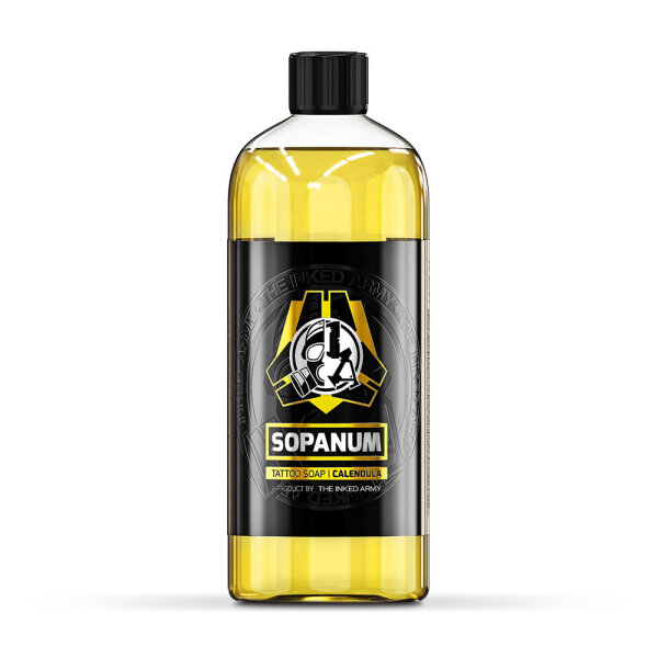 THE INKED ARMY - Sopanum Calendula - Tattoo Soap - Konzentrat 1:10 - 3 x 1000 ml