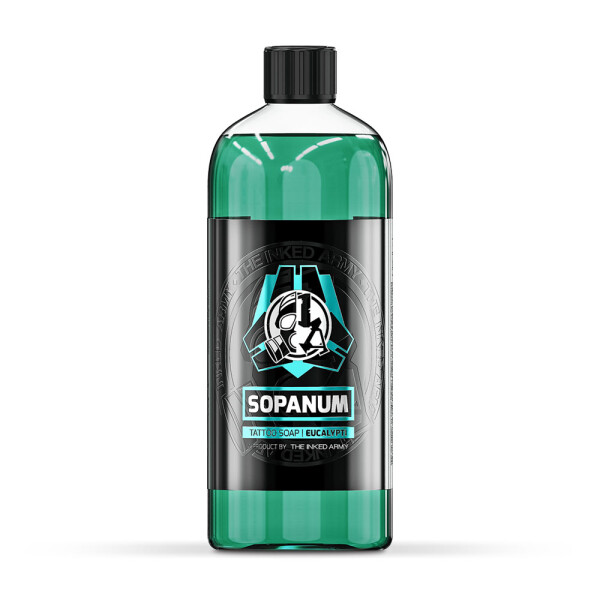 THE INKED ARMY - Sopanum Eukalypti - Tattoo Soap - Concentrate 1:10 - 3 x 1000 ml