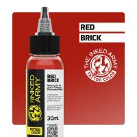 THE INKED ARMY - Tattoo Color - Red Brick - 30 ml