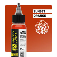 THE INKED ARMY - Tattoo Color - Sunset Orange - 30 ml