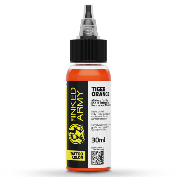 THE INKED ARMY - Tattoo Color - Tiger Orange - 30 ml