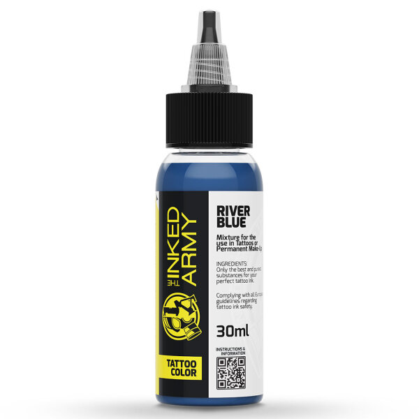 THE INKED ARMY - Tattoo Color - River Blue - 30 ml