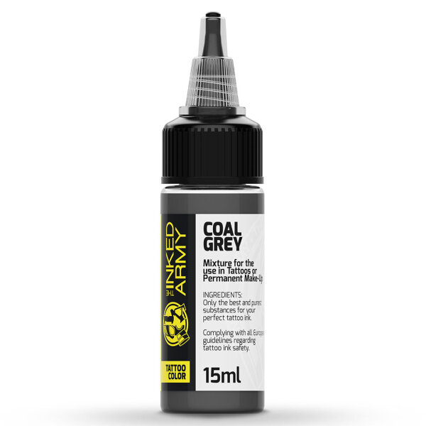 THE INKED ARMY - Tattoo Color - Coal Grey - 15 ml