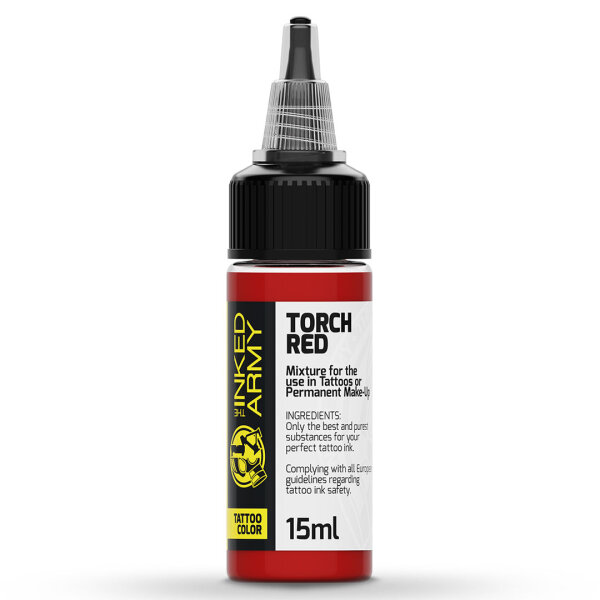 THE INKED ARMY - Tattoo Color - Torch Red - 15 ml