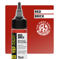 THE INKED ARMY - Tattoo Color - Red Brick - 15 ml