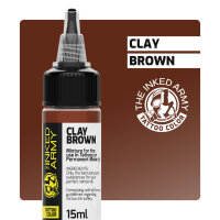 THE INKED ARMY - Tattoo Color - Clay Brown - 15 ml