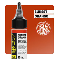 THE INKED ARMY - Tattoo Color - Sunset Orange - 15 ml