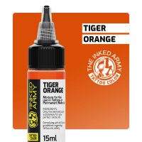 THE INKED ARMY - Tattoo Color - Tiger Orange - 15 ml