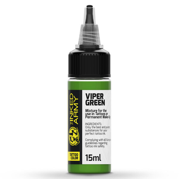 THE INKED ARMY - Tattoo Color - Viper Green - 15 ml
