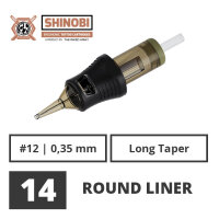 THE INKED ARMY - Shinobi Cartridges - 14 Round Liner -...