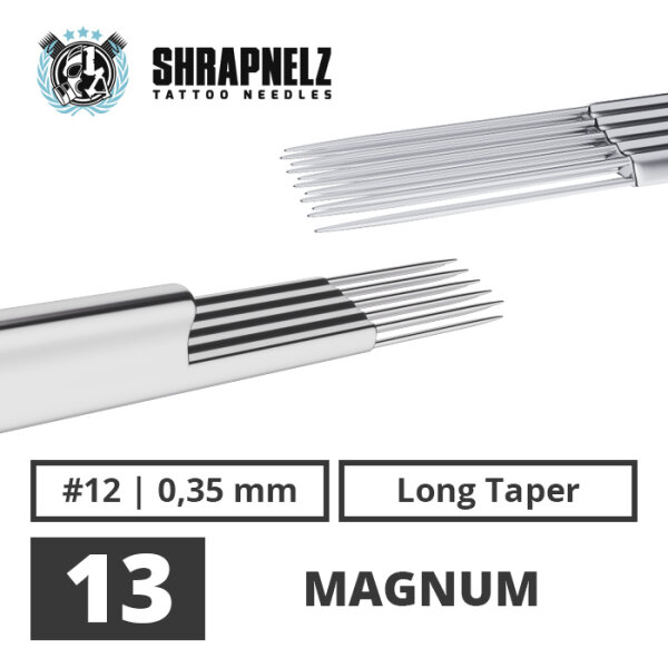 THE INKED ARMY - Shrapnelz Tattoo Nadeln - 13 Magnum - 0,35 - LT
