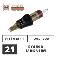 THE INKED ARMY - Shinobi Cartridges - 21 Round Magnum -...